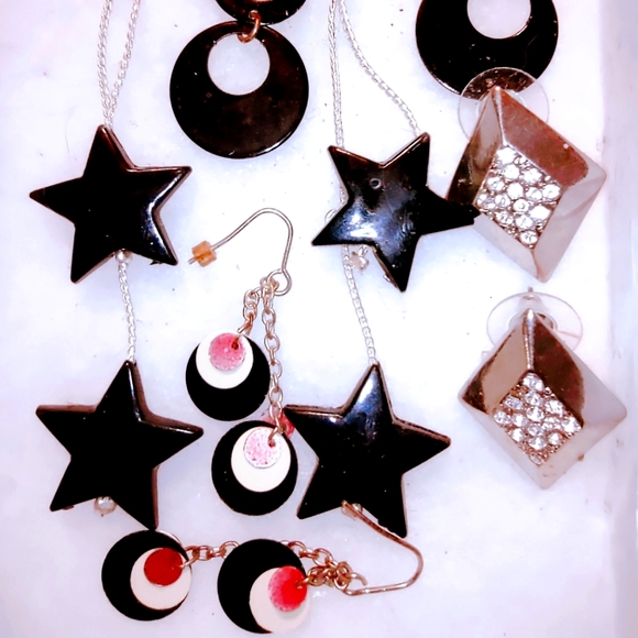 Vintage retro earring lot - Picture 2 of 2